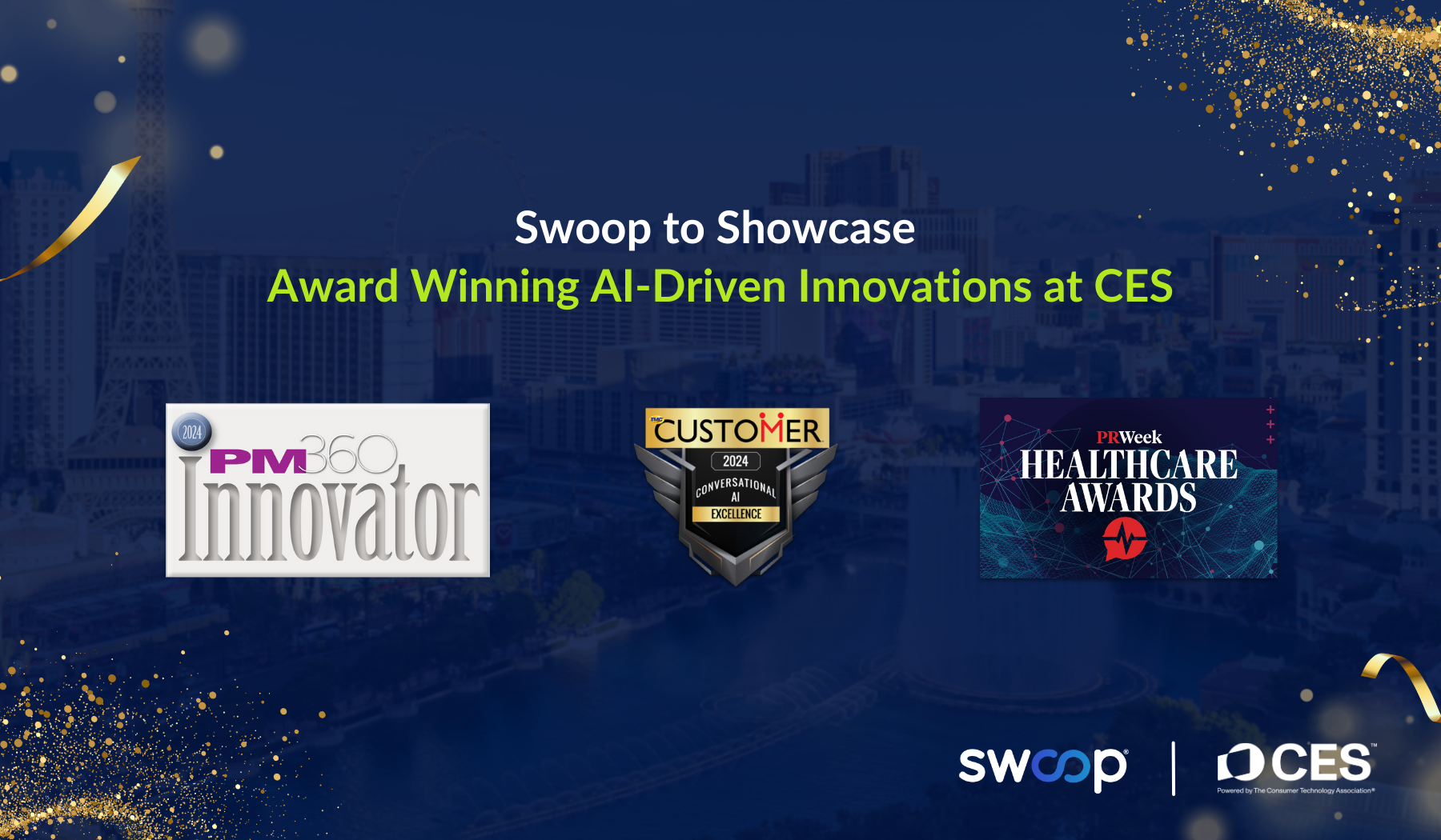 Swoop to Showcase Award Winning AI-Driven Innovations for Healthcare Marketers at CES