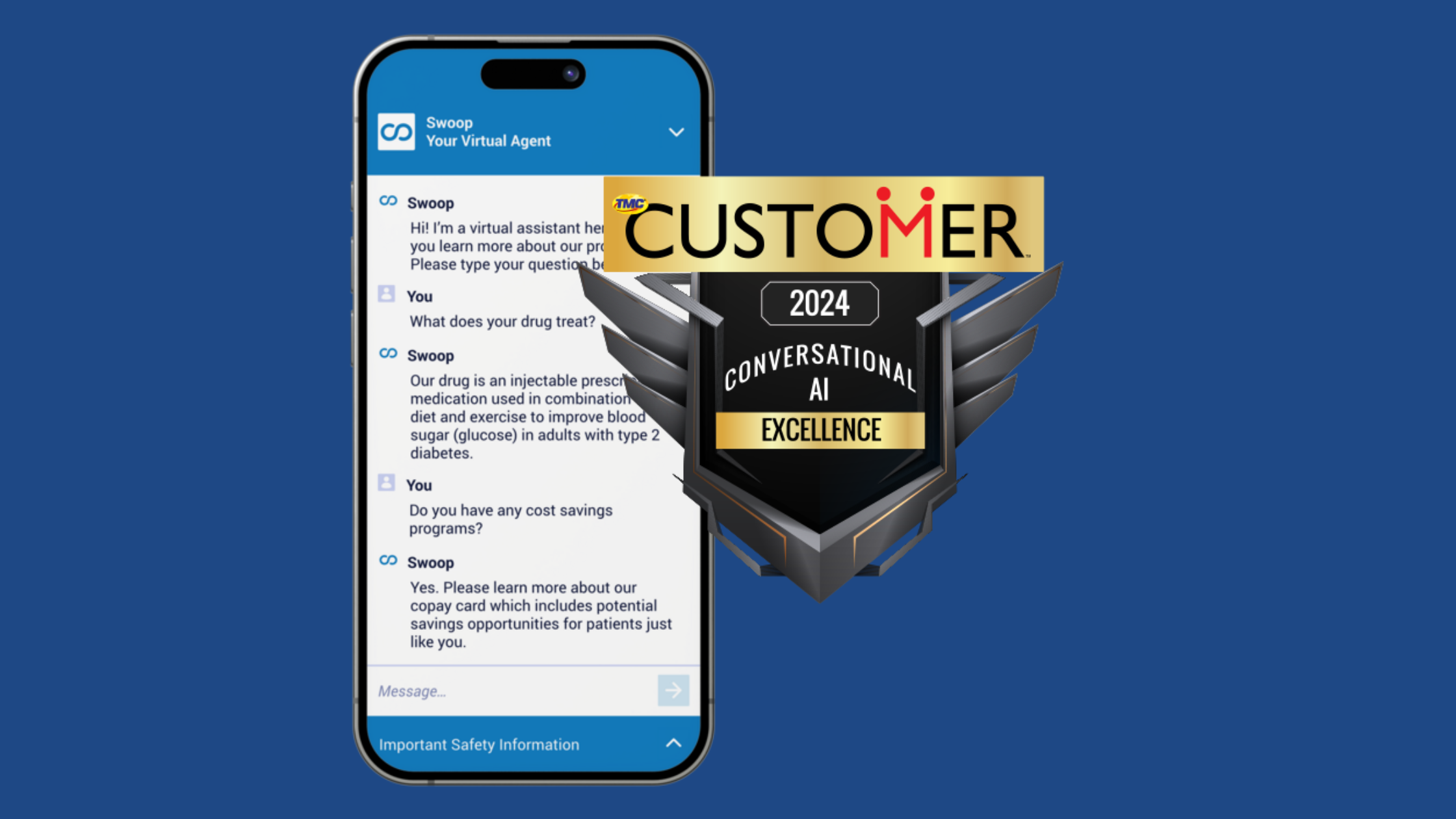 Swoop Agents Receive 2024 Conversational AI Excellence Award from CUSTOMER Magazine
