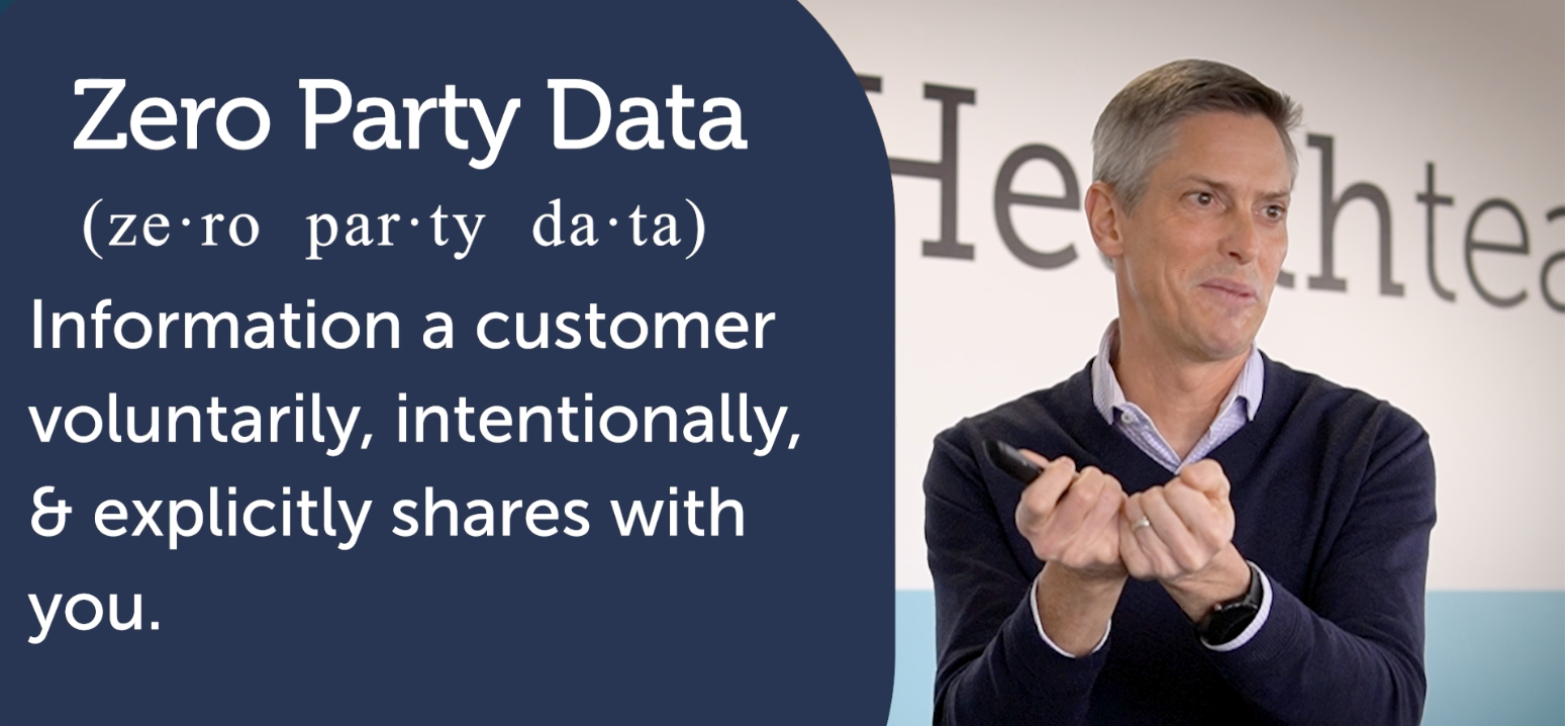 Zero Party Data Defined in 30 Seconds and Why It Matters to Health Marketers